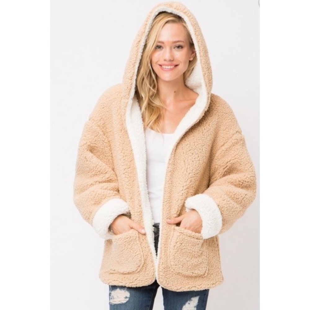 Love Tree Reversible Teddy Jacket - image 1